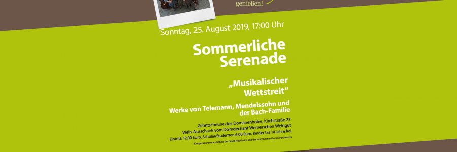 Sommerliche Serenade